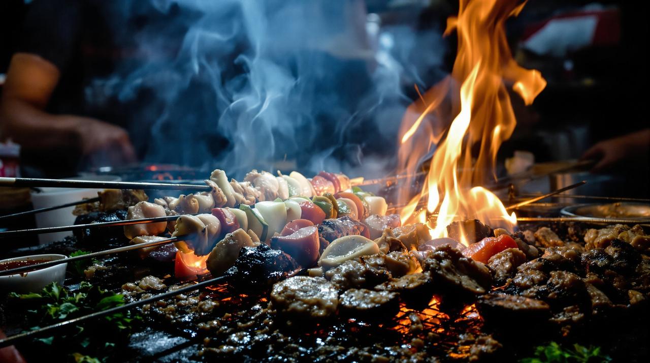 深夜烧烤摊全揭秘！老板从不公开的秘制配方